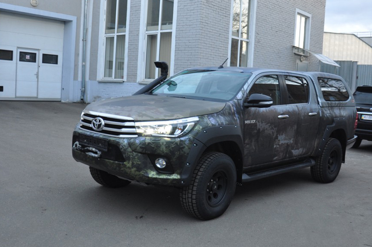 TOYOTA HILUX 2015+ (комплекс работ)
